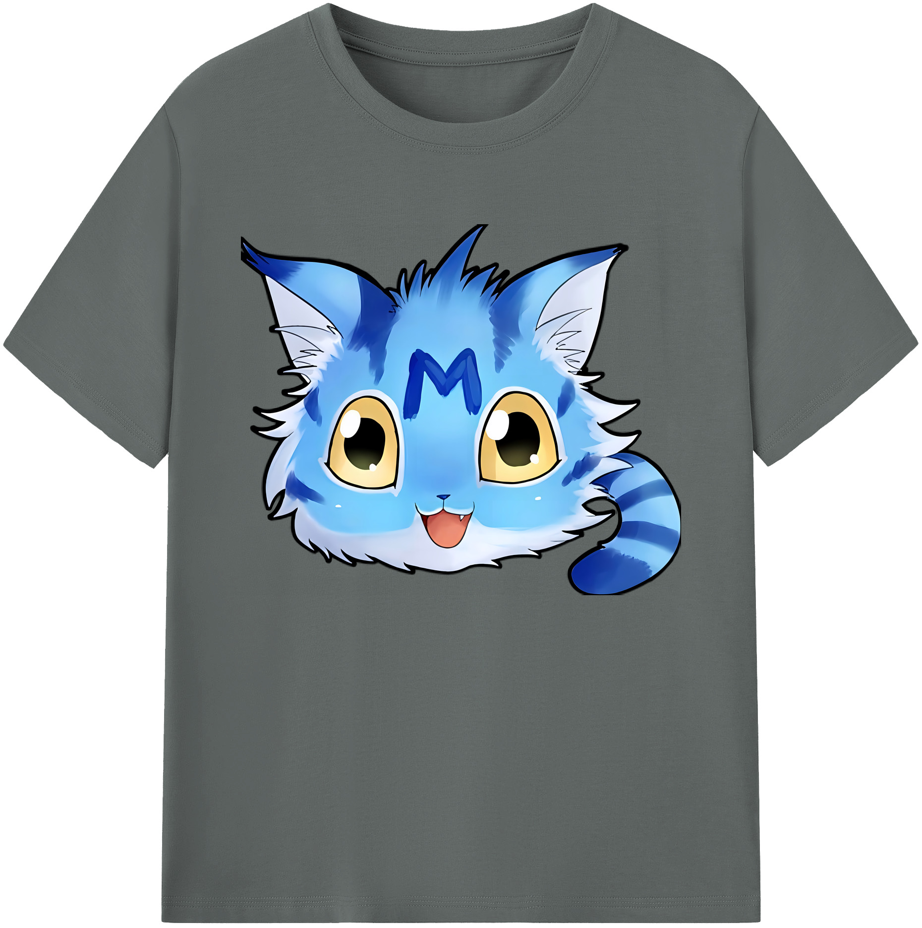 （画像用） Digimon デジタルモンスター/デジモン 綿100％ メンズ半袖Tシャツ｜肌触りやわらか＆通気性